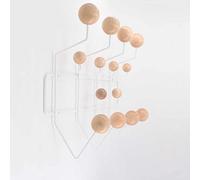 ISCBAFYX Wall Coat Rack Hooks Adorable Wall Mounted Hanger for Backpacks Towels and Coats Perfect for 's Bedroom Game Room and Bathroom Décor