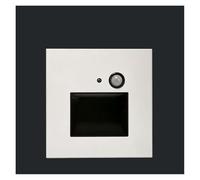 ISCBAFYX Wall lamp, IR Motion Sensor LED Wall Lamp Recessed AUTO ON/Off Footlight for Step Stair Corner Hallway Staircase Lighting(Cool,02 White)