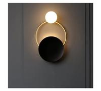 ISCBAFYX Wall lamp, Nordic Led Wall Lamp Mirror The Stickers for Dressing Table Bedside Bathroom Lighting Home Decor Indoor Sconce(B,Warm White)