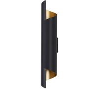ISCBAFYX Wall Lampe Household Wall Hotel Bedroom Wall Lamp Gold/Black Wall Light Indoor and Outdoor for Porch Bedroom Living Room (Dark,21.7in)