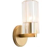 ISCBAFYX Wall lamps, Home Clear Brass Wall Sconce Light Brushed Copper Wall Light Gold Wall Lamp for Kitchen