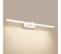 ISCBAFYX Wall Lamps Sconces Mirror Light Bath Mirror Lamps LED Mirror Light Bathroom Vanity Light Wall Lamp Compatible with Makeup Bathroom Dressing Table Home Decoration,White/Cold Light,60cm Ba