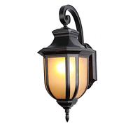 ISCBAFYX Wall Lamps Sconces Outdoor Wall Lantern Patio Light Fixture Exterior LED Wall light outside IP66 Outdoor lamp neutral white outdoor lighting wall aluminum outer wall light wall lamp rectangle