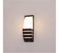 ISCBAFYX Wall Lamps Sconces Porch Light Waterproof IP65 Radar Sensor with Courtyard Patio Front Door LED Outdoor Lighting Chandelier(A22.5x8x7.5cmnosenor)