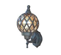 ISCBAFYX Wall Lamps Sconces Spherical Outdoor Waterproof IP54 Exterior Wall Light Doorpost Courtyard Aluminum Wall Lantern Fixture Sconce(OneColor)