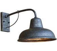 ISCBAFYX Wall Lamps Sconces Wrought Iron Waterproof Outdoor Wall Lights Nostalgic Industrial Retro Goose Neck Barn Corridor Garage Lighting(Silver)