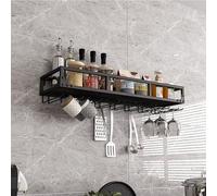 ISCBAFYX Wall-Mounted Metal Wine Rack with Glass Holder Hanging Bottle Shelf Stylish Bar Storage Kitchen Stand Space-Saving Alcohol for Home and Kitchens