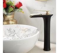 ISCBAFYX Waterfall Faucet for Bathroom and Kitchen Sink with Hot and Cold Water Mixer