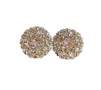 ISCBAFYX Women SynThetic Diamond Ear Studs Jewelry Wedding Gift Zircon Ear Studs For Party Big Stud Earrings for Women