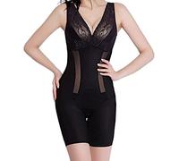 ISCBAFYX Women's V-neck Body Shaping Clothes Smooth One-piece Body Shaping Clothes for Controlling the Abdomen