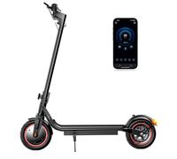 iScooter Electric Scooter,34KM Range 350W Motor Electric Scooter Adults with 8.5" Pneumatic Tires,42V 7.8Ah Battery,3 Speed Modes,Rear Disc + Electronic Brakes,120KG Load, APP Control