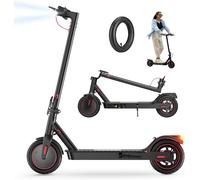 iScooter Electric Scooter, 350W Motor Electric Scooters Adult with Cuise Control, 20-30KM Range, 8.5Inch Tires, 3 Speed Mode, Double Braking System Fast E Scooter for Adults and Teens