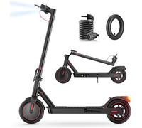 iScooter Electric Scooter, 350W Motor i8/i8L Electric Scooters Adult with Cuise Control, 20-30KM Range, 8.5Inch Tires, 3 Speed Mode, Double Braking System Fast E Scooter for Adults and Teens