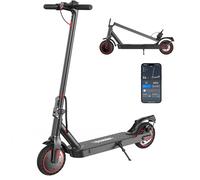iScooter Electric Scooter, 8.5-10" Tires 30-50KM Range 350-500W Motor Fast Electric Scooter for Adults with APP Control,Multiple Speed Modes, Electronic & Disc Brakes,Foldable Portable E-Scooter