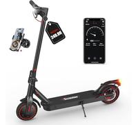 iScooter Electric Scooter, i9 Electric Scooters Adult, 8.5”Solid Tires, 30km Range, 3 Speed Mode, Foldable Electric Scooters with APP, Double Braking System for Adults and Teens