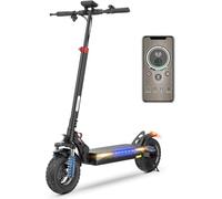 iScooter Electric Scooters Adult, iX3/iX4/iX7Pro Single/Dual Powerful Motor, 40-80km Range Fast Electric Scooter 10" Off-road Tires with 4 Shock Absorbers Foldable E Scooter,Dual Braking System