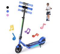 iScooter iK3Pro Electric Scooter for Kids with Colorful Lights & Height Adjustable