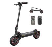 iScooter Off-road Electric Scooter, Single/Dual Motor 45-80KM Range 10" Fast Electric Scooter Adults,4 Shock Absorbers,3-4Speed Modes, Fast Charging, Dual Disc Brakes, Foldable E Scooter