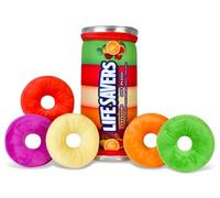 iscream Life Savers Candy Five Flavor Roll 14.5" x 6.25" Pillow Set with 5 Life Saver Mini Pillows
