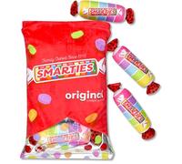 iscream Smarties Package 14" x 9" Pillow Set with Mini Smarties Roll Pillows