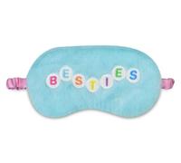 iscream Soft Comfort Satin-Lined Plush Pull-On Girls Sleep Mask - Besties