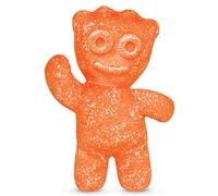 iscream Sour Patch Kids Embossed 16.75" x 12" Candy Character Shaped Pillow, Orange