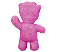 iscream Sour Patch Kids Sparkly 16.75" x 12" Candy Character Shaped Pillow, Pink