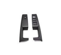 Isctxh Car Interior Door Handle 2Piece for Skoda for Superb 2008-2013 Front Rear Inner Door Handle Armrest Frame Switch Control Panel Trim 3TD867157(Black Front)