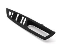 Isctxh Car Interior Door Handle for BMW X5 X6 E70 E71 E72 2007-2013 LHD RHD Door Master Window Lifting Control Switch Panel Armrest Cover Handle Trim(RHD Black)