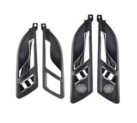 Isctxh Car Interior Door Handle for Skoda for Superb 2001-2008 for VW for Lavida 2008-2012 Car Inner Door Handle Inside Internal Wrench Open The(4PCS Black)