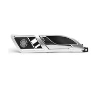 Isctxh Car Interior Door Handle for VW for Lavida 2008-2012 for Skoda for Superb 2001-2008 Car Inner Door Handle Inside Internal Wrench Open The(Silver Rear Right)