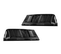 Isctxh Fog Light Front Fog Light Grill Lower Bumper Grille Chrome For A4 B9 2016 2017 2018