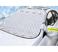 ISDI Windscreen Protector with Magnet, Universal Windscreen Protector, Protection from Ice, Snow, Wind and Rain, with Two Anti-Theft Ears, 148 x 116 cm