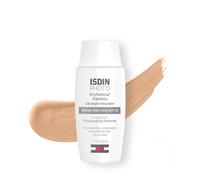 ISDIN Eryfotona Ageless Tinted Mineral Sunscreen for Face SPF 50 Zinc Oxide Formula Helps Repair Sun Damage 1.7 Fl.Oz. Travel-Size Tube Water