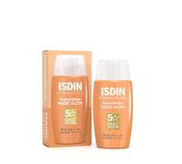 ISDIN Fotoprotector Fusion Water MAGIC GLOW SPF 30 Facial Sunscreen with Ultr...