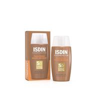ISDIN Fusion Water Color SPF 50 (Bronze) 50ml, Tinted daily facial sun cream,...