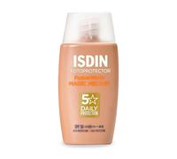 ISDIN Fusion Water Color SPF 50 (Medium) 50ml , Tinted daily facial sun cream...