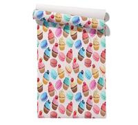 Isdreem PVC Wallpaper Geometric Cartoon Thick Bathroom 45x500cm