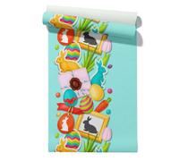 Isdreem Self Adhesive Drawer Liner Vintage Easter Kitchen