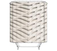 Isdreem Shower Curtain Waterproof Curtainspuple Star Liners Extra Long Bedroom Matching Khaki Extra Long, Reinforced Grommets, No Water Leakage 90x180cm