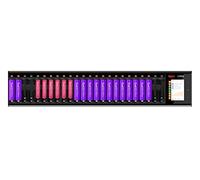 ISDT 48W N24 Battery Charger, LCD 24-Slot Smart Charger for AA/AAA Rechargeable Batteries, Fast Charging with Discharge Protection Function