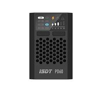 ISDT PD60S XT60 Connector 60W 6A Battery Balance Charger Type-C Input for 1-4S Lipo Battery，Life, Lilon, LiHv/Pb/NiMH Battery - XT60