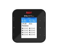 ISDT Q8 MAX Lipo Smart Battery Charger - RC Battery Charger Discharger DC1000W 30A 2-8S Touch Screen - Li-Hv Li-Ion/Fe NiMH Ni-Cd Pb Lithium Lifepo4 Car Battery Balance Charger/Adapter