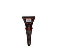 ISE 22cm ice scraper made of two components. With ice-breaker teeth and soft rubber-like squeegee