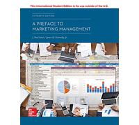 ISE A Preface to Marketing Management