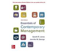ISE Essentials of Contemporary Management