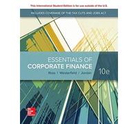 ISE Essentials of Corporate Finance