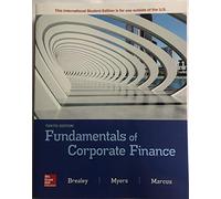 ISE Fundamentals of Corporate Finance