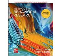 ISE Methods in Behavioral Research