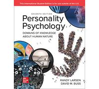 ISE Personality Psychology: Domains of Knowledge About Human Nature